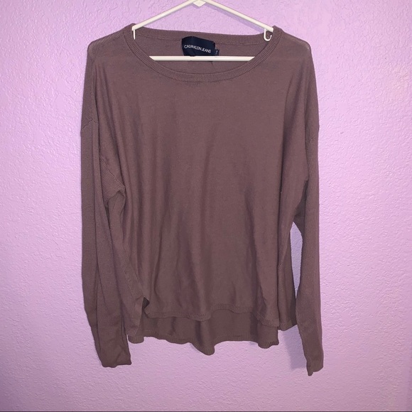 Calvin Klein Jeans Sweaters - Calvin Klein jeans XL sweater purple